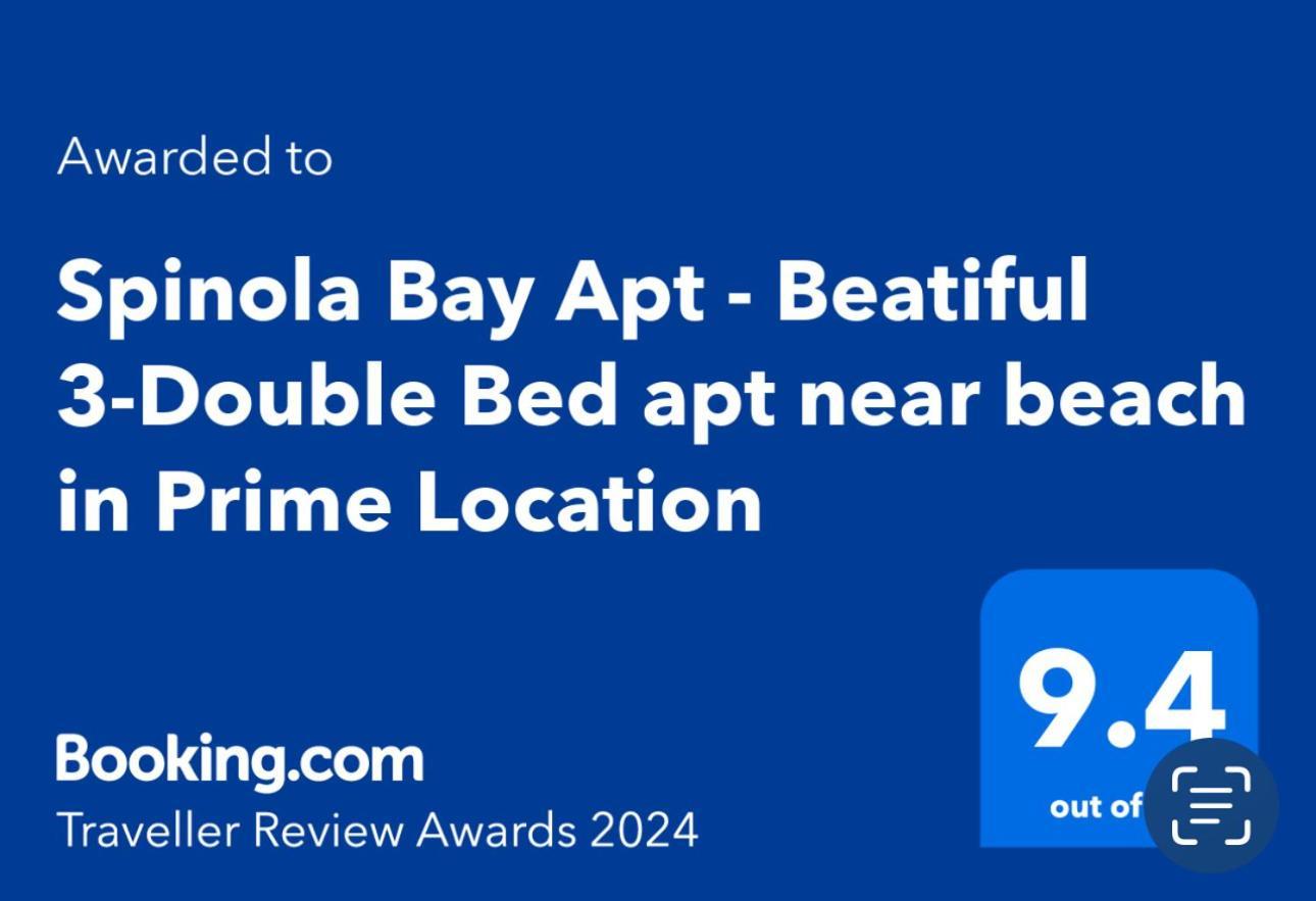 Apartment Spinola Bay - Beatiful 3-double Bed Near In Prime Location *